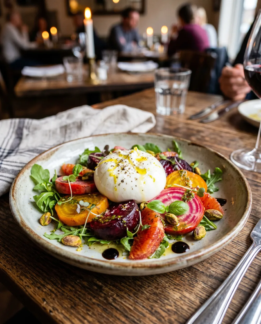 Beet & burrata